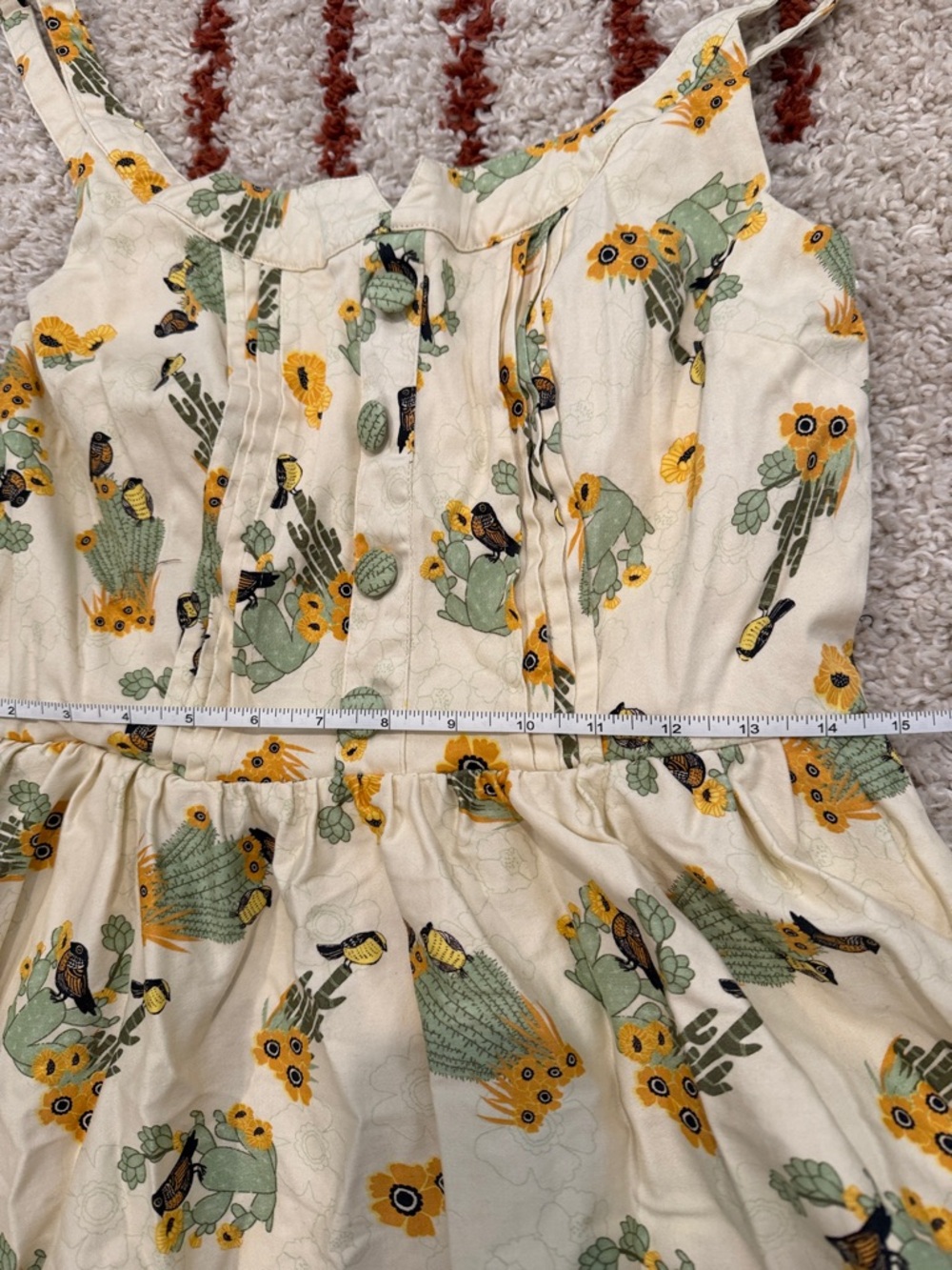 Modcloth Voodoo Vixen Cactus Print Dress - Picture 11 of 12